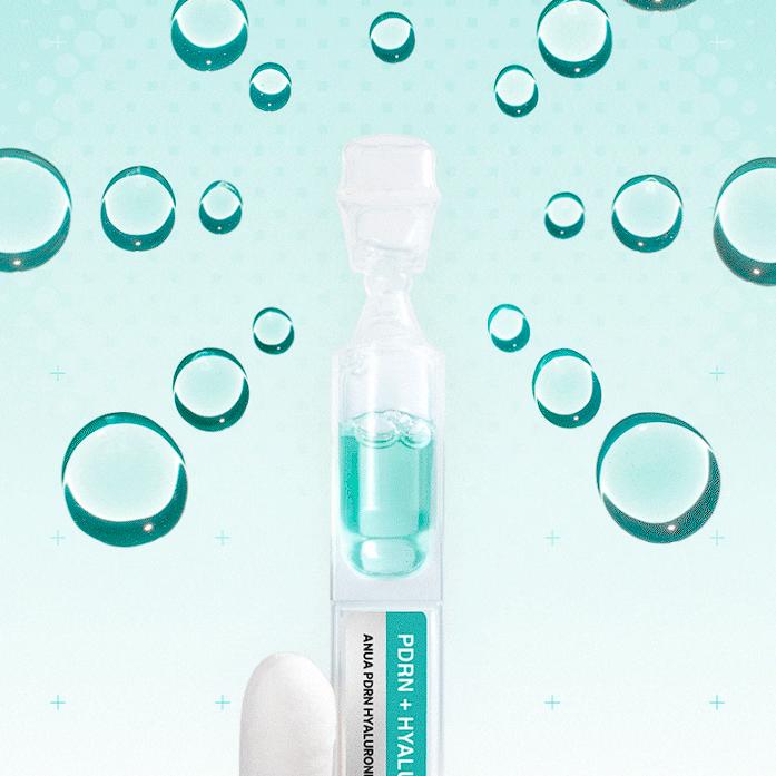 Anua PDRN Hyaluronic Acid Capsule 100 Serum 1ml*10EA