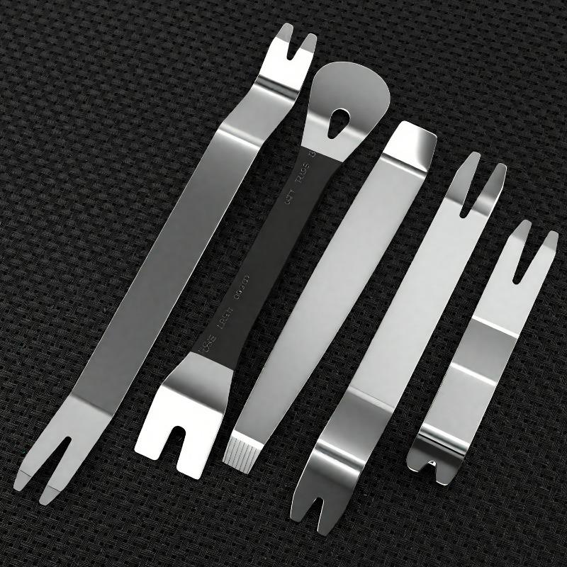 Car Dashboard Audio Portable Radio Panel Repair Metal Removal Pry Auto Door Clip Trim Removal Tools Kits Disassembly Tool