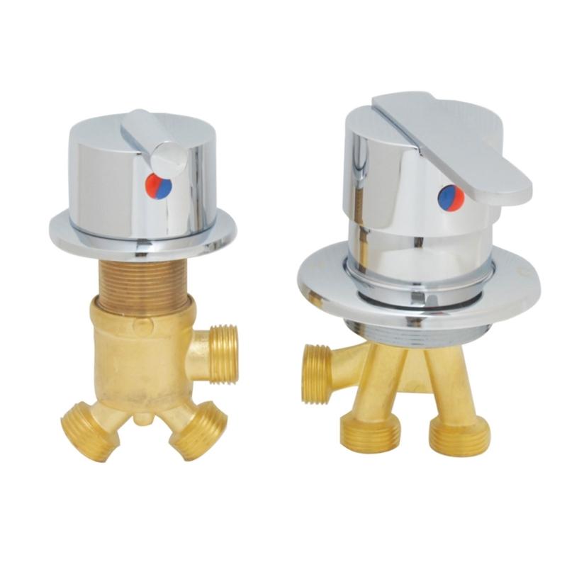 Tub Faucets Diverter Switches 1/2" Hot And Cold Water Faucets Switches Valves