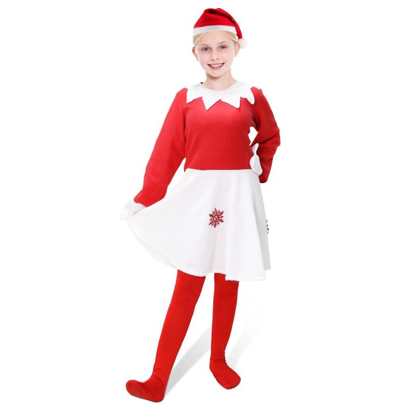 Girls Shelf Elves Toddler Costumes Christmas Photography Costumes Halloween Girls Party Costumes