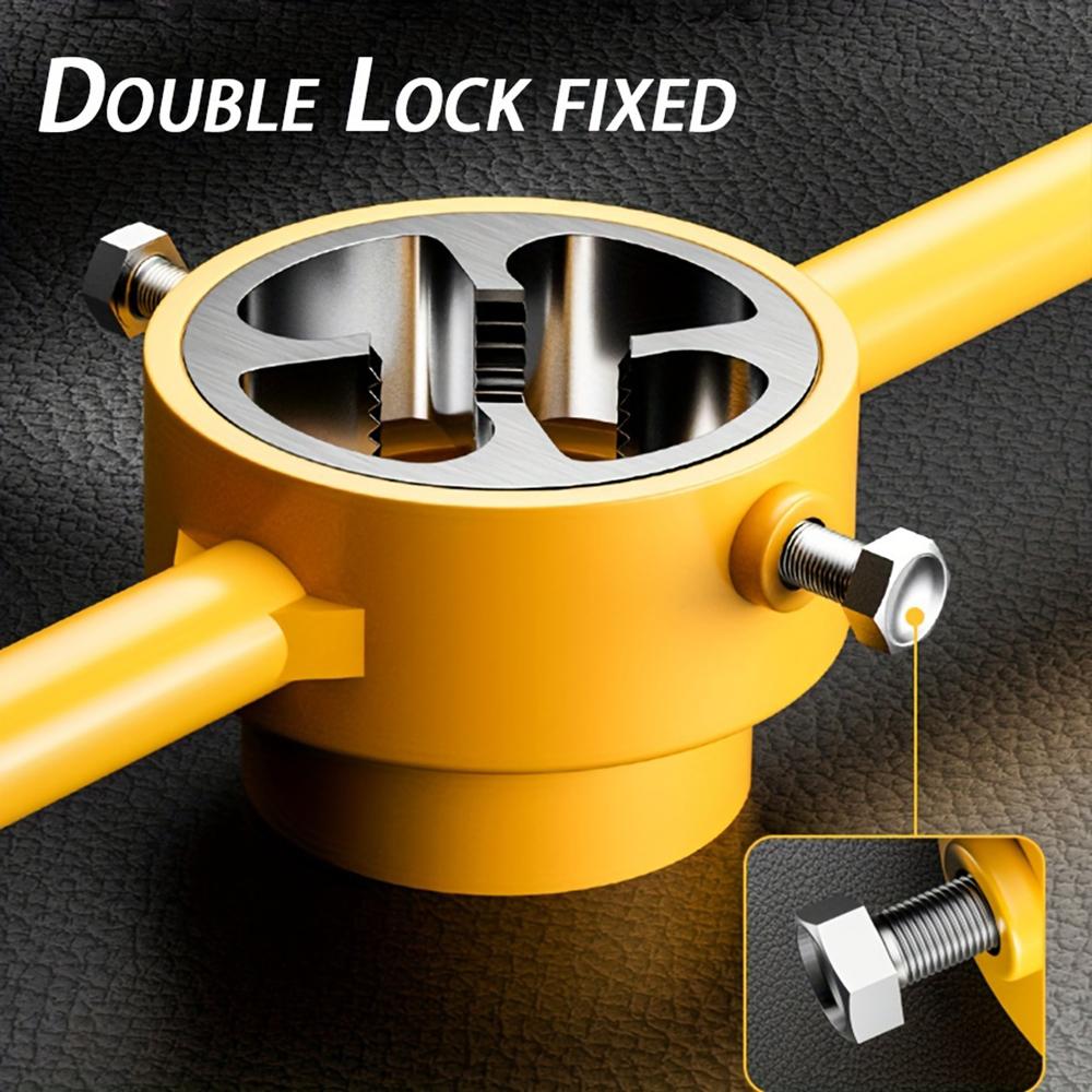 6KS Sada závitníků na plastové trubky 1/2" 3/4" 1" 60° Kuželové Závitovací nástroje na vodovodní potrubí Sada ručních závitníků na PVC/NPT
