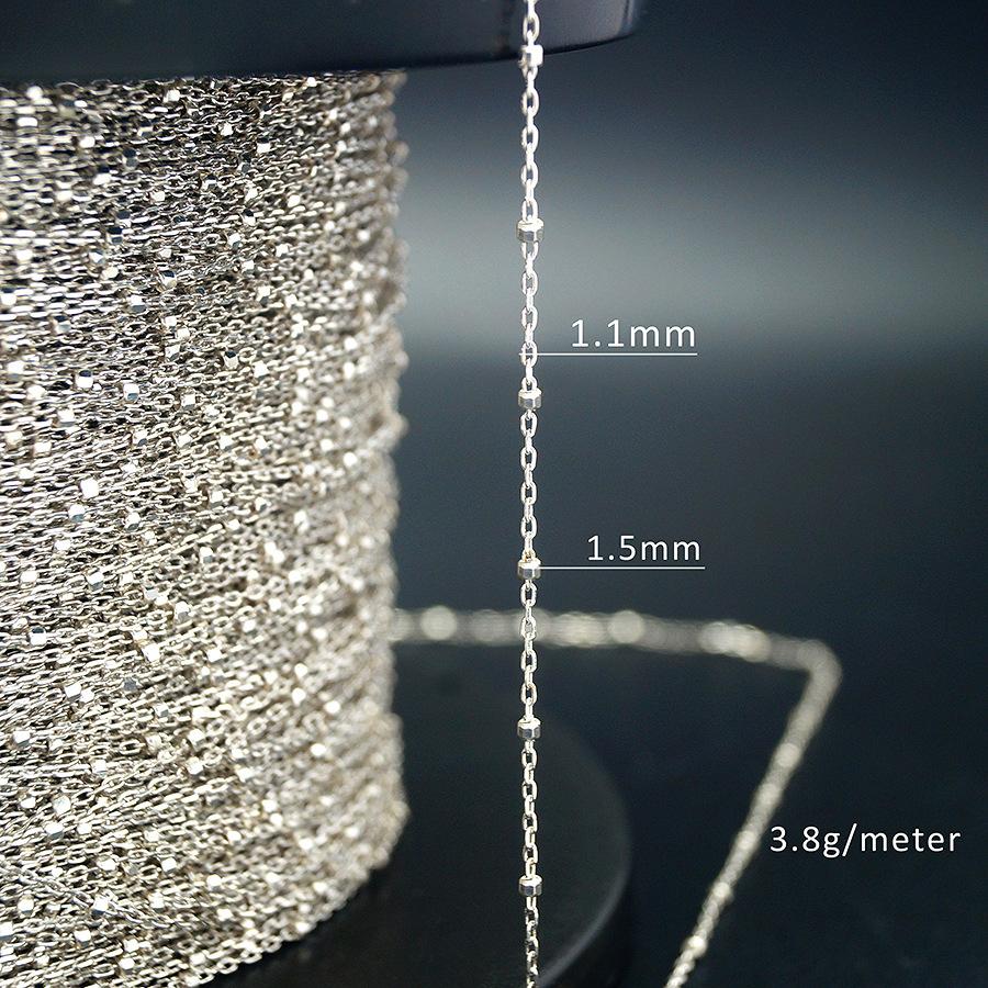 S925 Sterling Silver Wire DIY Jewelry Making Wire S925 Sterling Silver Wire for Necklace Bracelet Jewelry Making