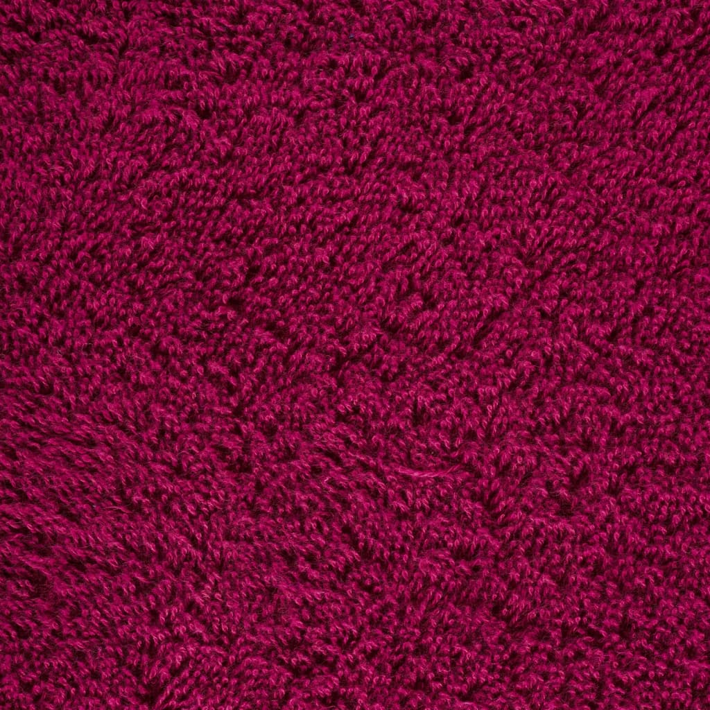 Premium Bath Towels SOLUND 2 pcs Burgundy 70 x 140 cm 600 g m²