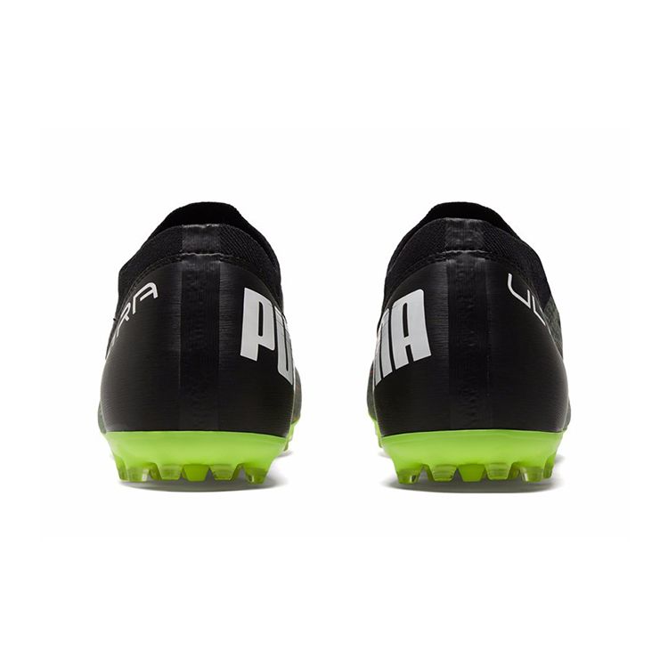 Puma Ultra 3.2 Mg Spectra Round Toe Lace-Up Mg (Rubber Short Studs) Soccer Shoes Men Soccer Shoes Black 106350-02