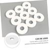 Iplusmile 15pcs Aroma Tablet Set Car Aroma Car Mist Replacement Hollow Scent Round Essential Refill Pad White Pe