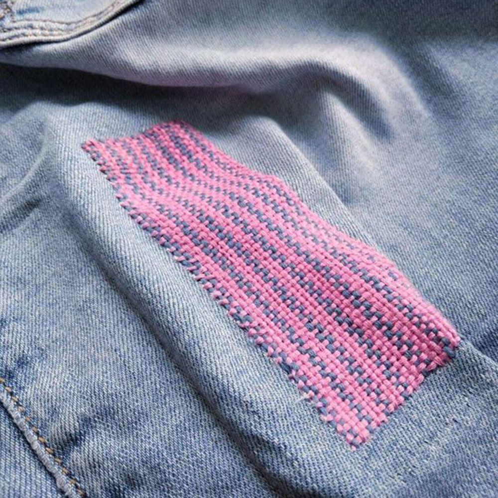 Clothes Mending Wooden Mini Loom Rectangular Quickly Makes Mending Loom Portable Weaving Loom DIY Textile
