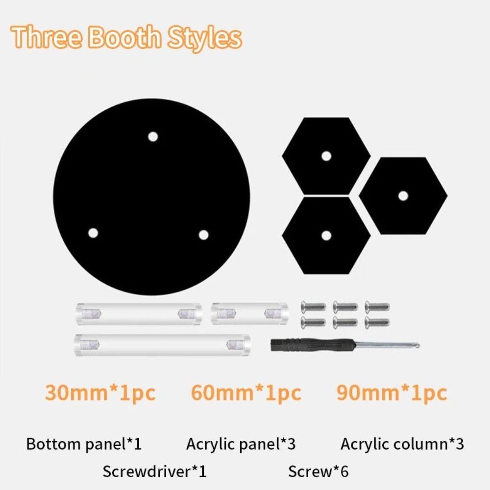 3/4/7 Position Toys Model Storage Rack Acrylic Dessert Display Stand  Collectibles