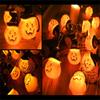 6-meter 40 Halloween Pumpkin String, Witch Hat Pumpkin Decorative String