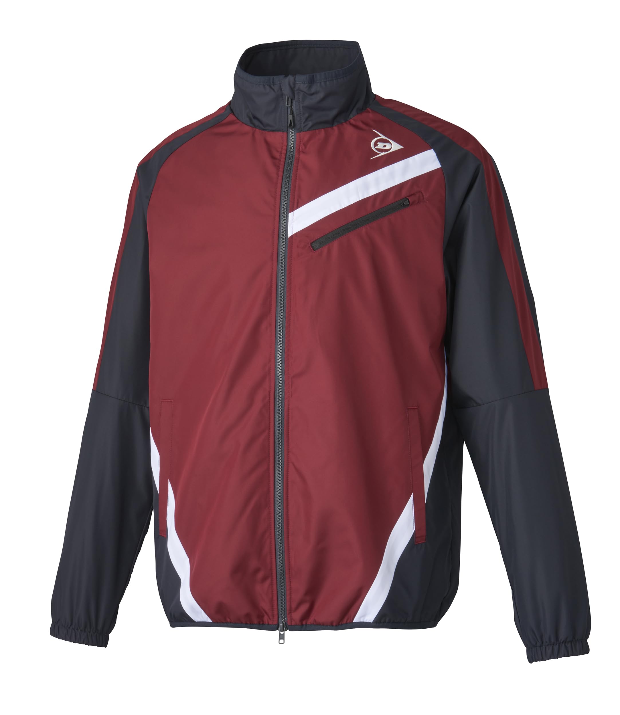

Dunlop Tennis Wear Бадминтон Мягкая теннисная ветровка DAW4441 2024FW бордовый L [DUNLOP]