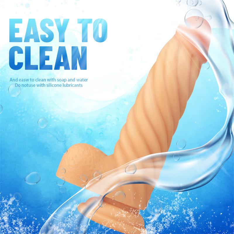 Dragon Drill Simulation Dildo Female Realistic Masturbation Anal Plug Adult Products