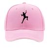 Rock Climbing Climber Silhouette Action Pose Graphic Sandwich Baseball Cap Sun Cap Outdoor Workouts Hat