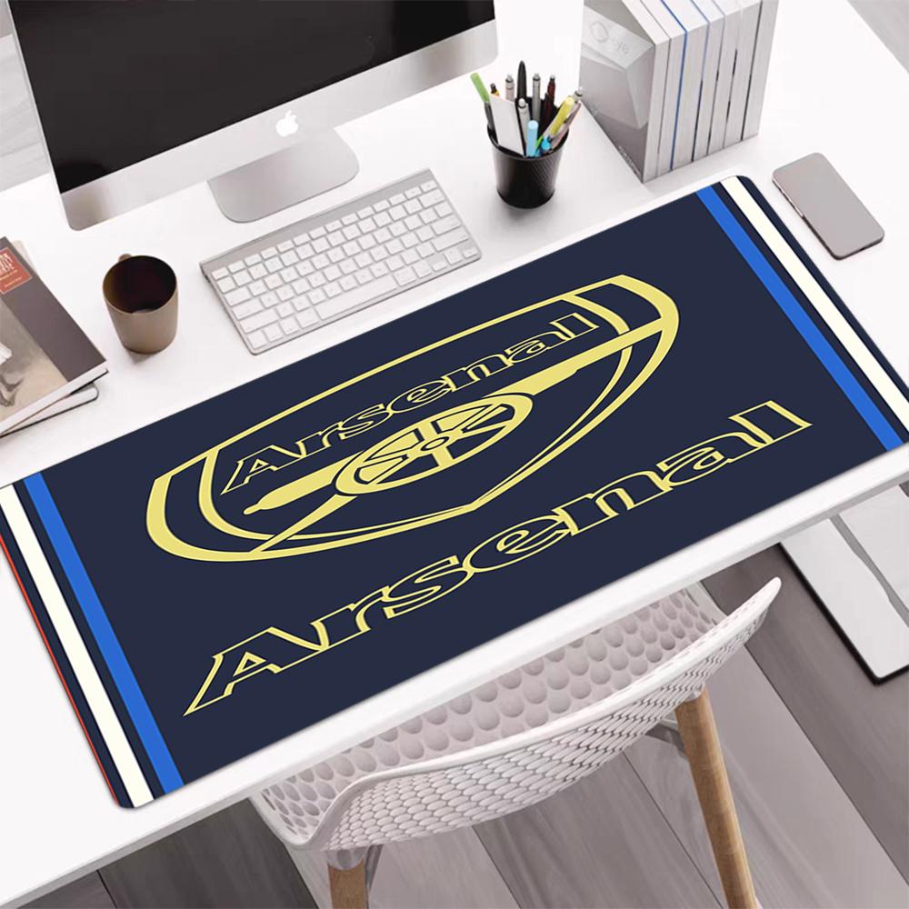 Arsenal Football Club Theme Mouse Pad, Non Slip Rubber Base, Multifunctional Office & Home Decor, Perfect for Workspace Personalization.