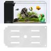 Acrylic Aquarium Cover with Feeding Holes Clear Anti Jumping Fish Tank Lid Cover for DIY Fish Tank Easy to Install