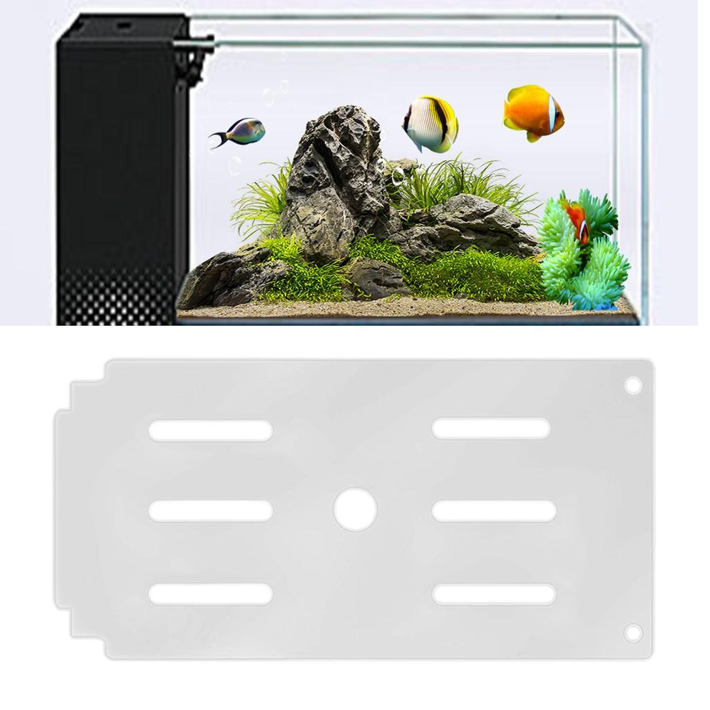 Acrylic Aquarium Cover with Feeding Holes Clear Anti Jumping Fish Tank Lid Cover for DIY Fish Tank Easy to Install