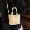 This Year's Trendy Foreign Style Hand-held Bucket Bag Women's 2025 New Fashion Small Carry Bag Shoulder Crossbody Bag