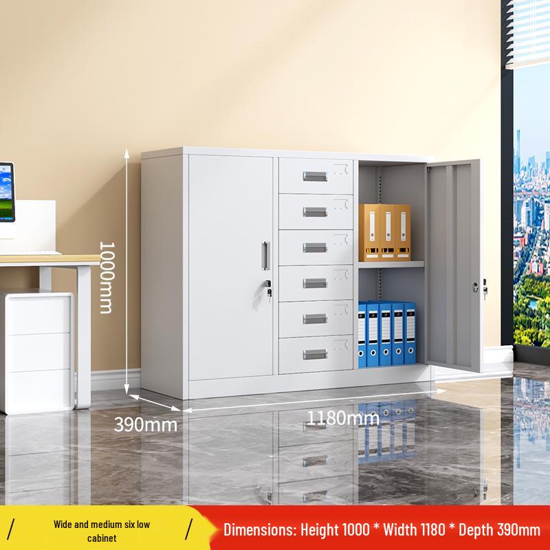 Metal Office Filing and Storage Cabinet with Lock