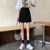 Plus Size Denim Short Mini Loose Cute Mini Jean Short Sizes [syvent] Skirt, A-Line Skirt, Fit, Skirt, Casual, A-Line Skirt, S-5XL