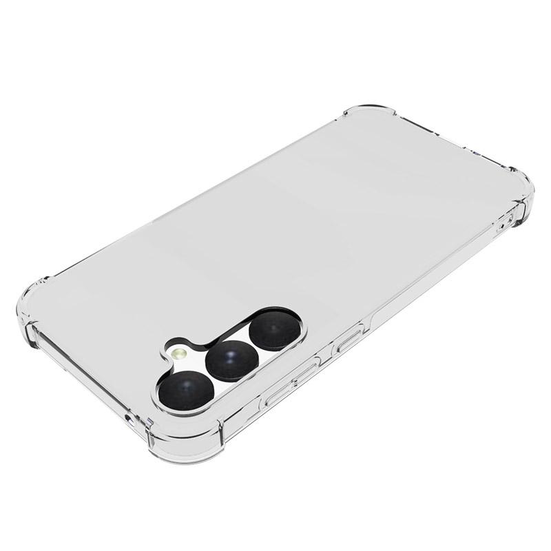 TYMEI For Samsung Galaxy A55 5G Case Four Corner Shockproof 1.5mm Clear Phone Cover