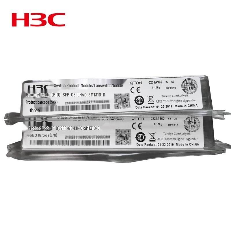 

H3C SFP-GE-LH40 Gigabit 40KM Single-Mode Optical Module