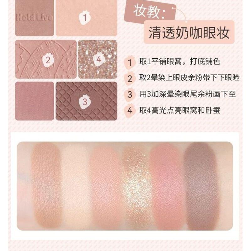 HOLD LIVE - 2-in-1 Lidschatten & Rouge Palette - H03