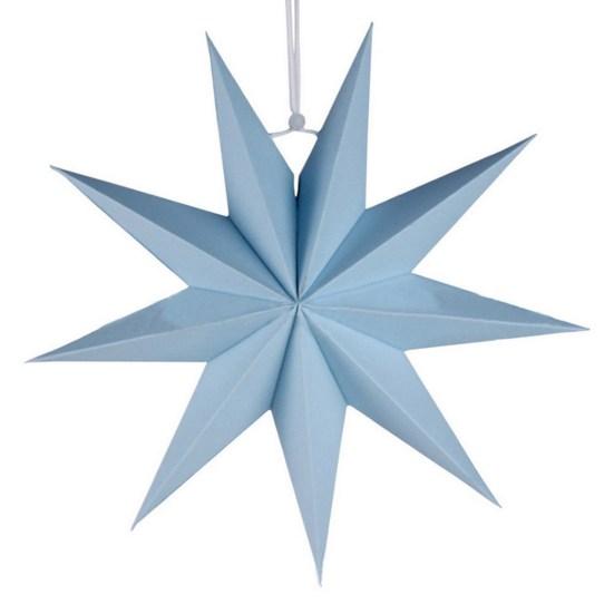 Nine Angles Paper Hanging Star Lampshade Home Bar Ornament Christmas Party Decor