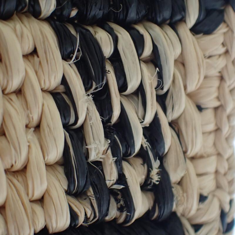 LOEWE  ALF1V46X10 Shoulder Bag black/natural Raffia/leather Women