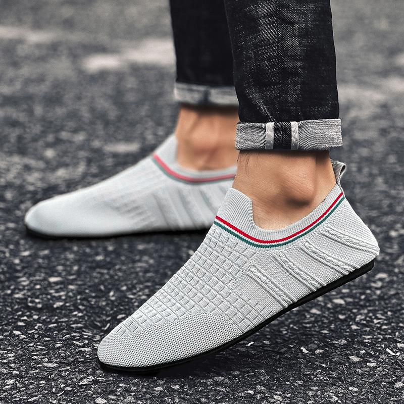 Fashion Summer Shoes Outdoor Breathable Lightweight Walking Shoes Anti-slip Men Man Casual Footwear