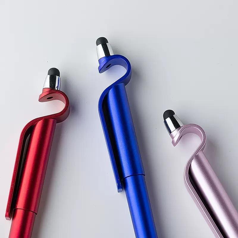 8-Piece Colorful Phone Stand and Stylus Set