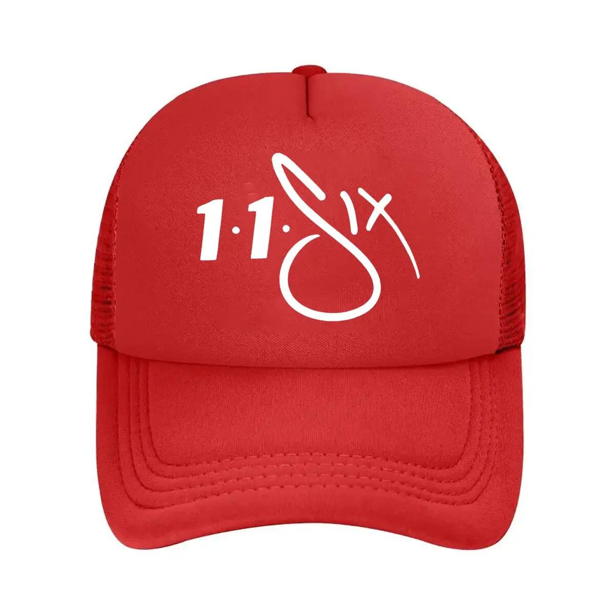 

118 Symbol Abstract Minimalist Design Mesh Baseball Cap One Size