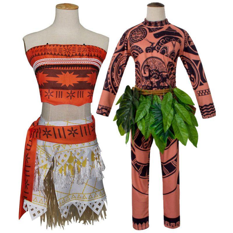 Moana Cosplay Moana Cosplay Female Costume Wish Amazon in Stock