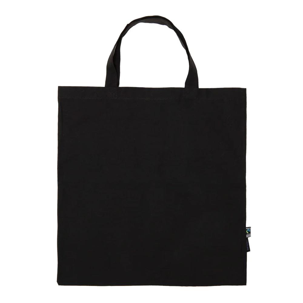 Neutral Short Handle Shopper Bag