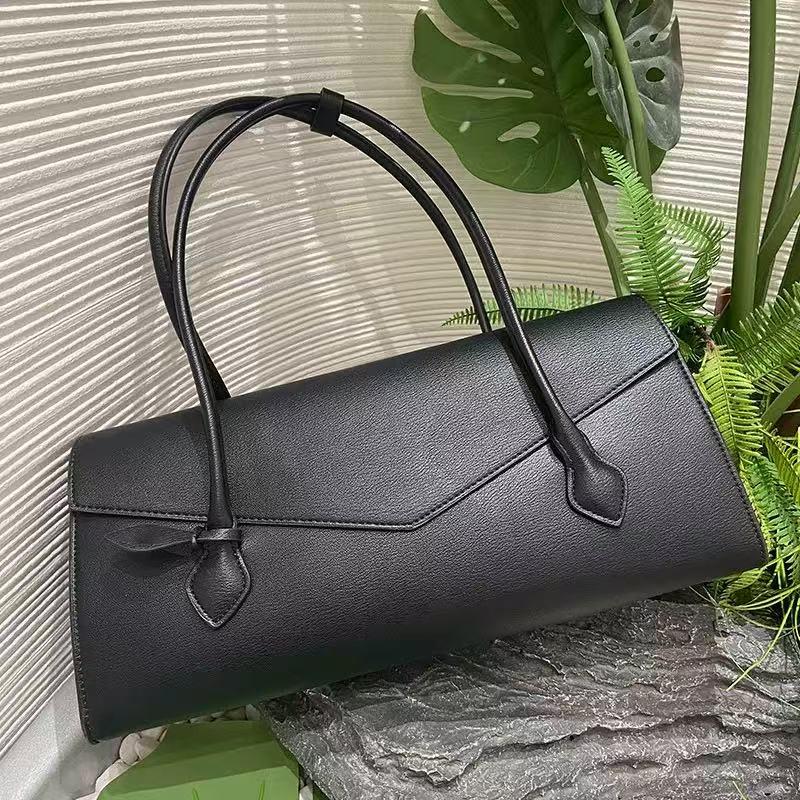 2025 LETECKE Высококачественная Натуральная Кожа Подмышечная Плечевая Сумка-Тоут