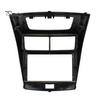 Auto Multimedia Player Frame 9-Inch Car Radio Fascia for Toyota Avanza, 2012 Double Din Dash Kit Center Console Navigation Mounting Bracket,