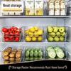 Refrigerator Organizer: Multipurpose Fresh-Keeping Drawer for Vegetables, Fruits, and Egg Storage.