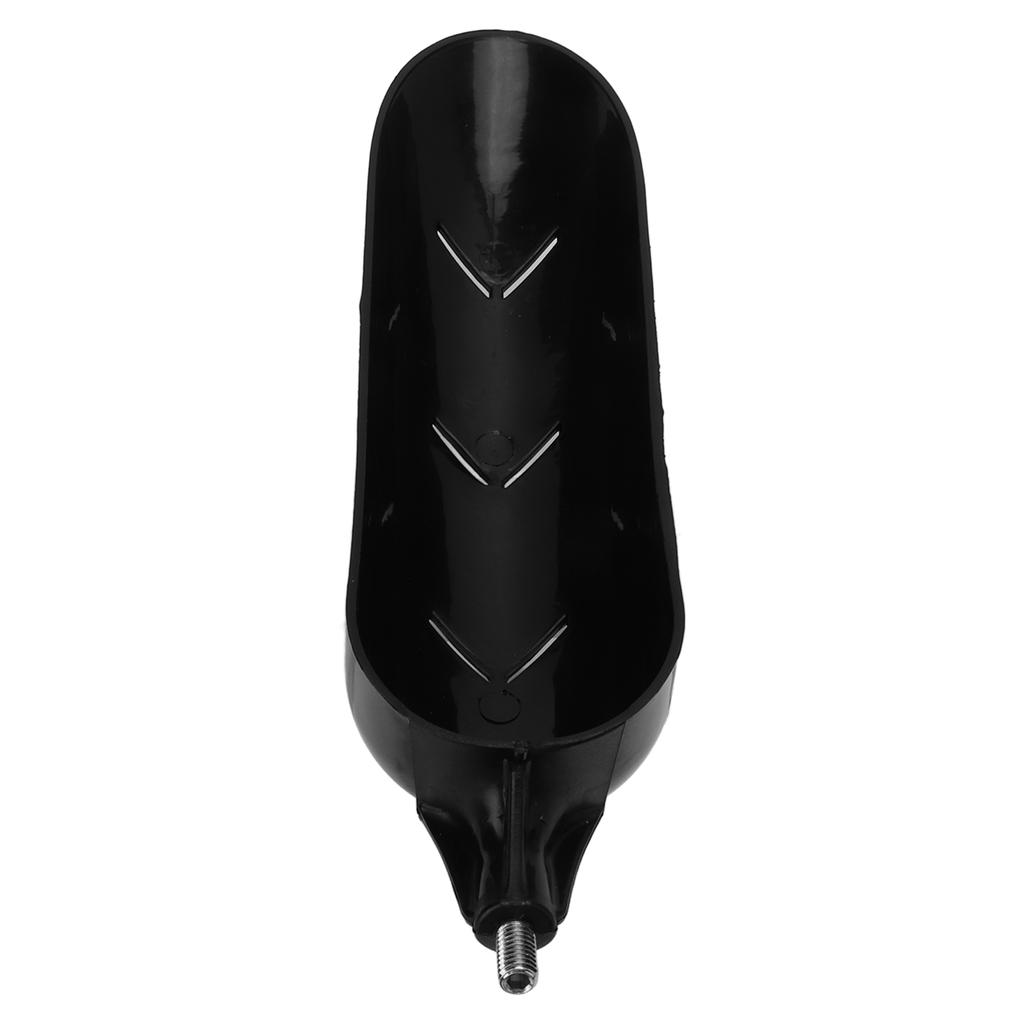 Fishing Baiting Throwing Spoon Head Plastic Bait Spoon Thrower with Bottom Hex Design