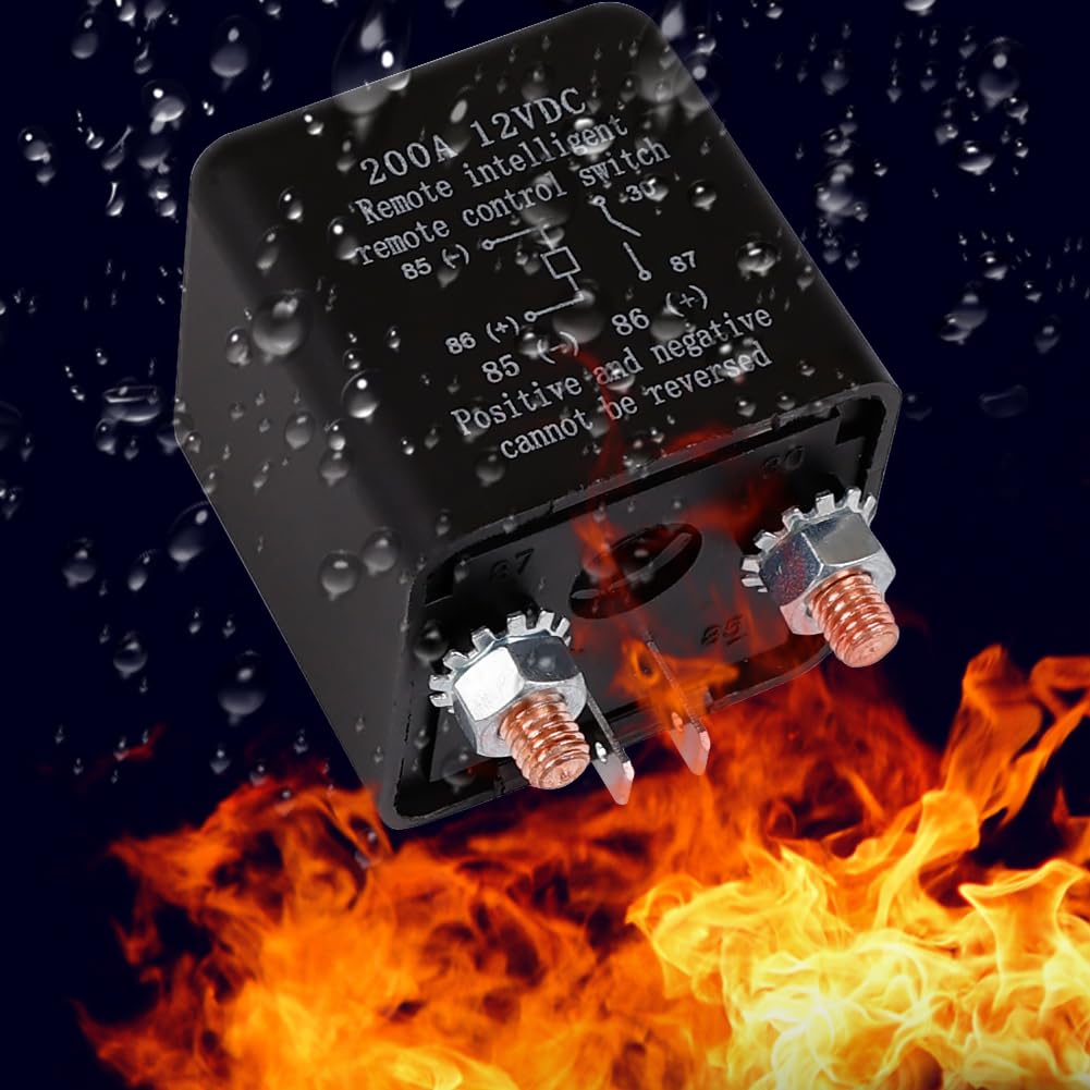 Remote Disconnect Switch Wireless Remote Disconnect Switch Kill Switch for Camper Marine