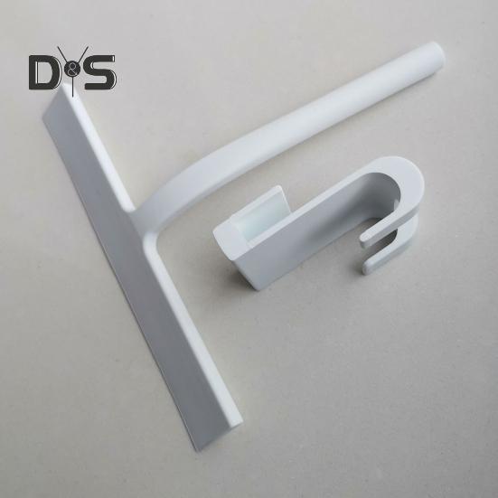 Ștergător de sticlă din silicon, lamă de cauciuc rezistentă la uzură, netedă, durabilă, curățător de uși de duș, instrument de curățare a sticlei