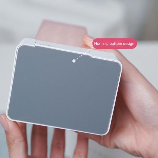 Storage Box Detachable Dust-proof Rectangular Reusable Plastic Auto Cotton Pad Dispenser Household Supplies