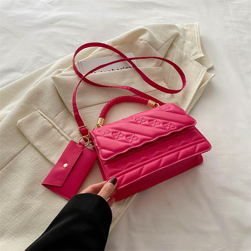 Modern Street Style Casual Crossbody Bag Beautiful Soft Pu Leather Handbag