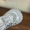 Kids' Breathable Mesh Sports Shoes with Rotary Buckle & Anti-slip Toe Cap