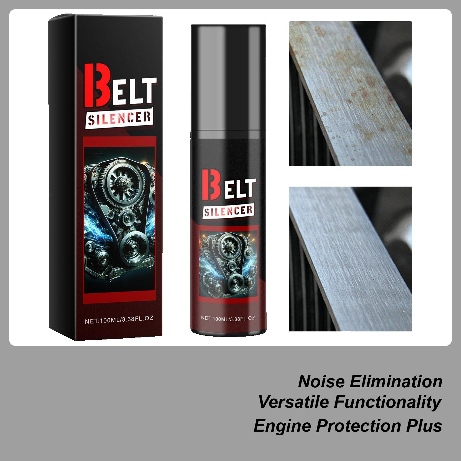 

100ml Belt Noise Spray Automobile Engine Belt Silencers Lubricant Car Rubber Seal Belt Softening Lubrication Spray Belt Agent CN