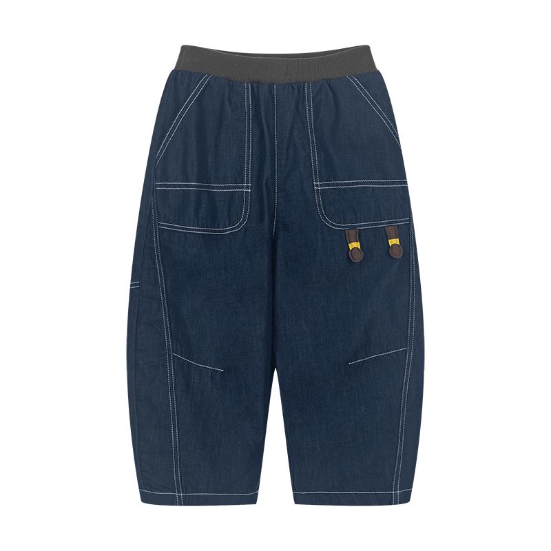 M.Latin Boys Summer Denim Workwear Pants M