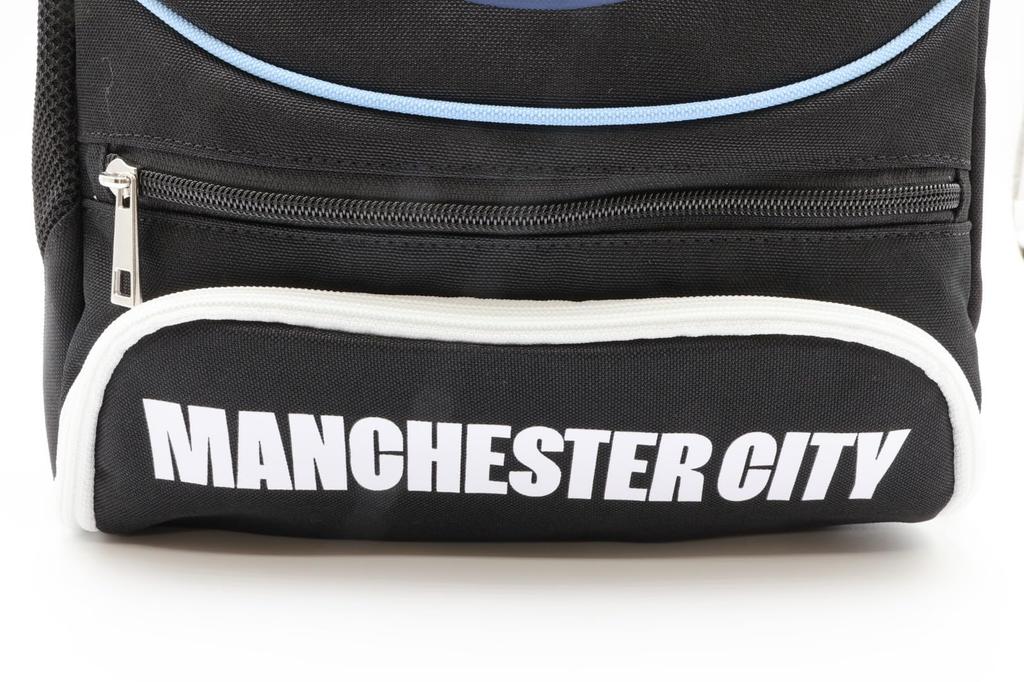 Batoh City FC Black Délka 39 cm x Šířka 26 cm x Hloubka 17 cm [Manchester Style] MCI-MBBK01