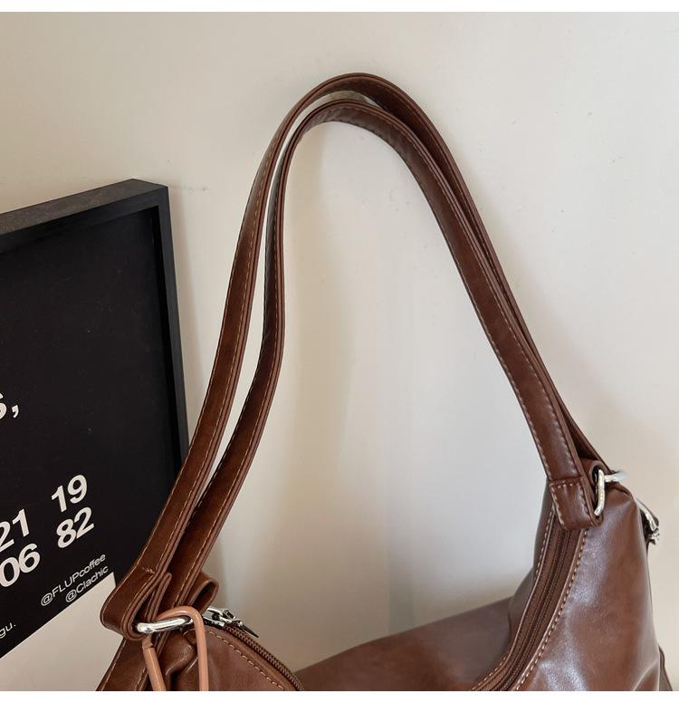 Women's Large Capacity Versatile Tote & Shoulder Bag for Casual Outdoor Commuting
