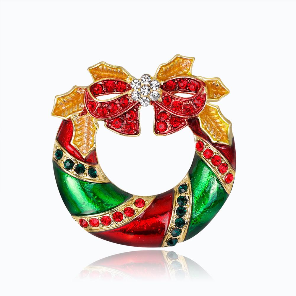 Women Fashion Delicate Christmas Style Brooch Perfect Wear Decoration for