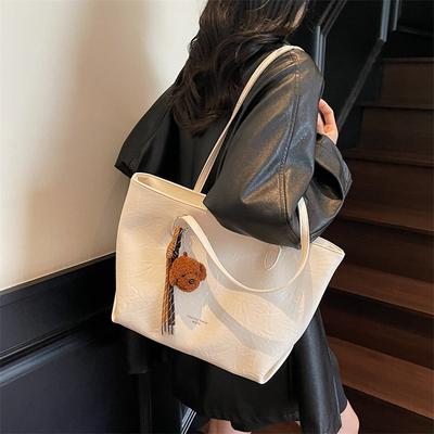 Large-capacity Bag Women's Autumn and Winter New Simple and Fashionable Shoulder Bag Commuter Tote Bag