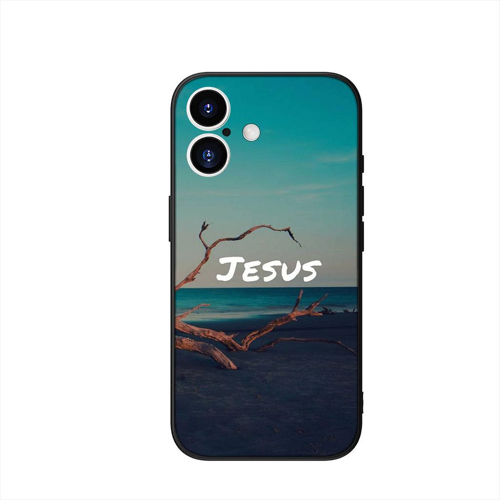 Bible Verse Faith Christian Jehovah God Jesus Phone Case for Apple iPhone 17 16 15 11 Pro XS Max XR 6 7 8 Plus + SE 2020 5 16E