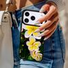 Frangipani Tropical Flowers Phone Case For iPhone 17 Air 14 15 13 12 Max Cover For Apple 14 15 16 16e 11 Pro Max Plus Coque