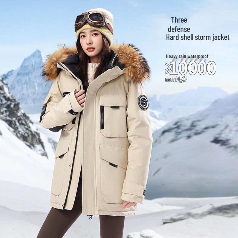 Women`s Thick Warm Down Jacket with