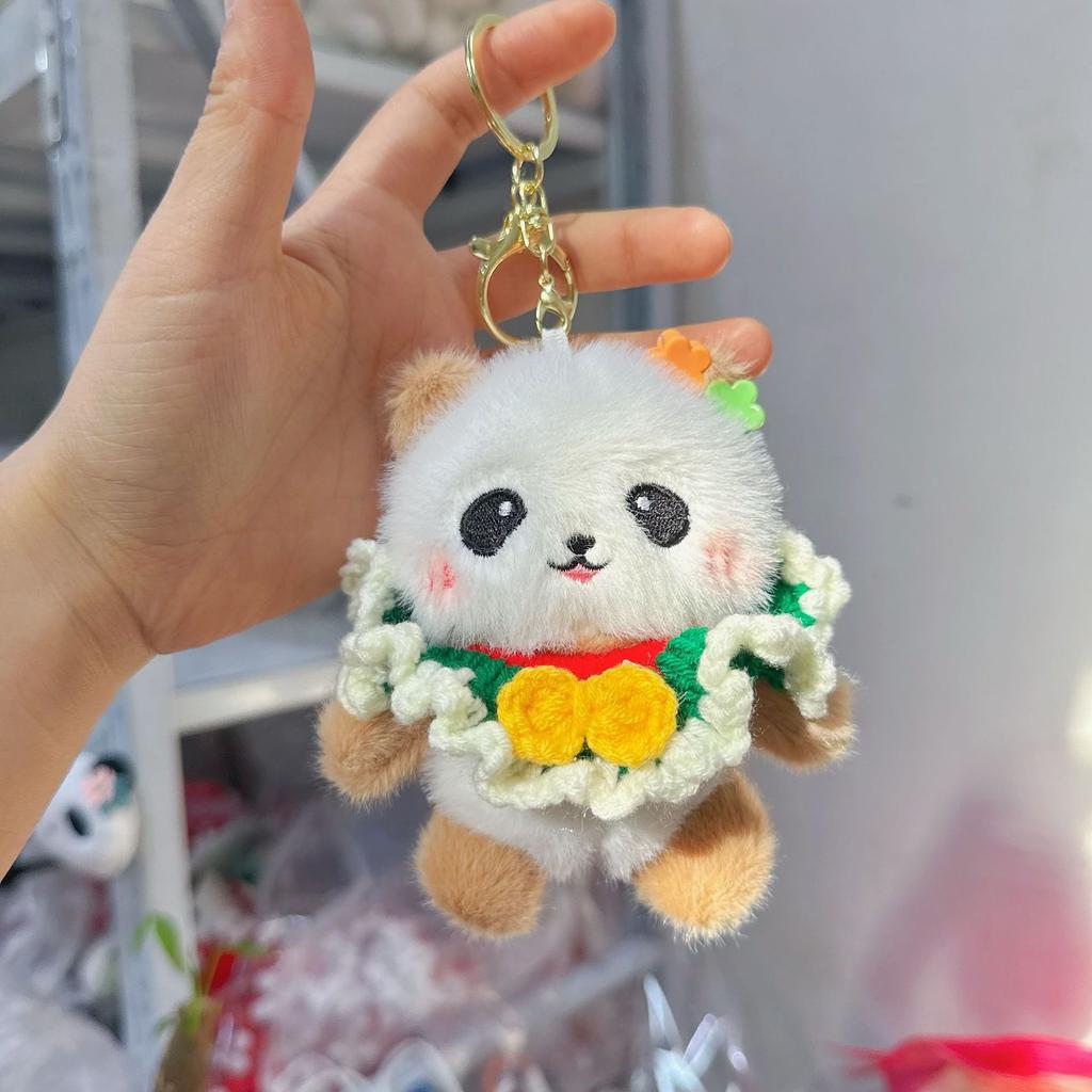 Cute Panda Pendant, Teddy Bear Doll Pendant, Panda Keychain, Chengdu Panda Gift